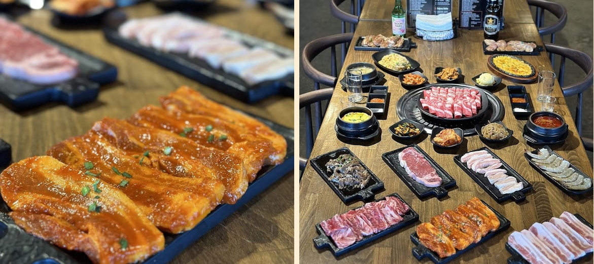Ten-Raku All You Can Eat Korean BBQ Menu